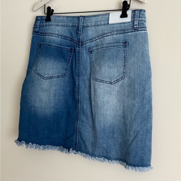 Hydraulic Soho High Rise Denim Skirt Vintage Southwestern Y2K size 10 - Picture 4 of 15
